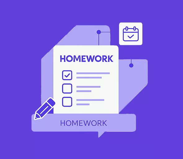 Homework and Assignments tracking screen