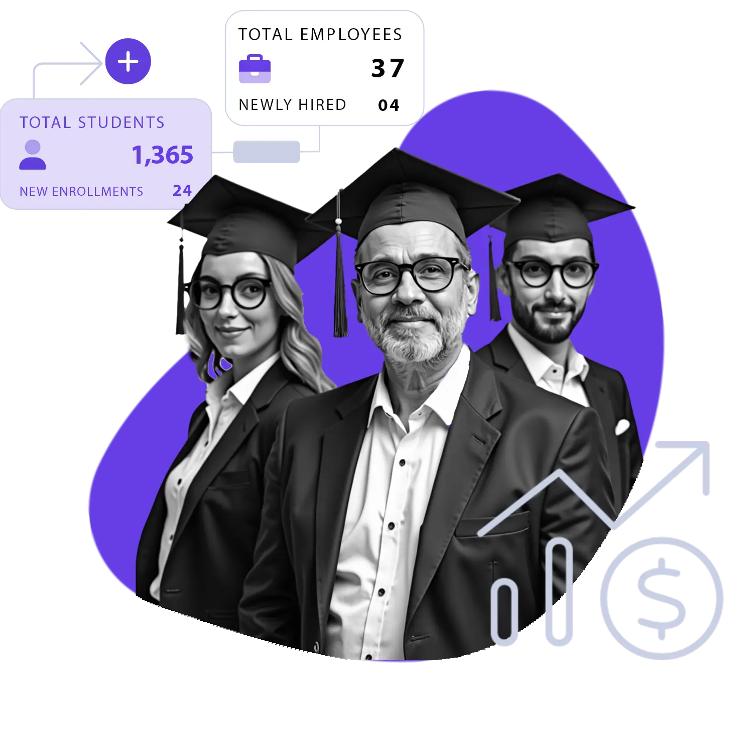 eSkooly school management software dashboard screenshot